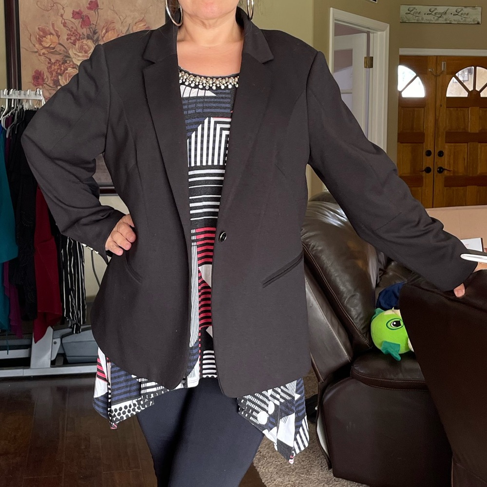 Calvin Klein Fully Lined Blazer, Plus size 20, Black, Gorgeous n ready for you!